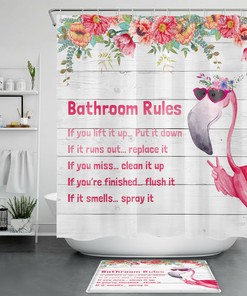 Nautical Unicorn Modern Fabric Kids Bathroom Shower Curtain for Bathroom - Bathroom Decor