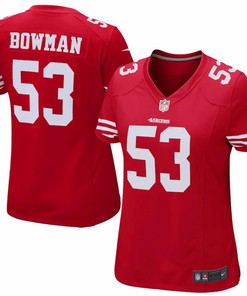 Navorro Bowman San Francisco 49ers Nike Womens Game Jersey - Scarlet