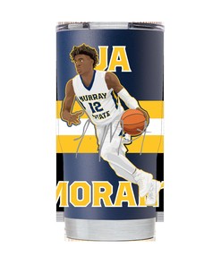 Navy Ja Morant Tumbler - Perfect for Fans