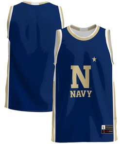 Navy Midshipmen Basketball Jersey - Navy Ncaa