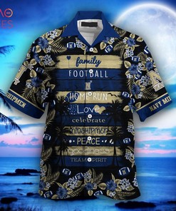 Navy Midshipmen Hawaiian Shirt Ver 1