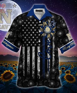 Navy Midshipmen Hawaiian Shirt Ver 2