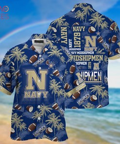 Navy Midshipmen Hawaiian Shirt Ver 3