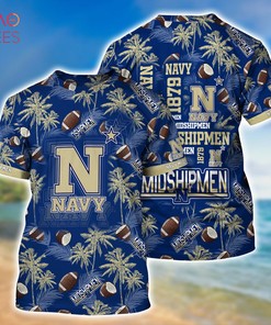 Navy Midshipmen Hawaiian Shirt Ver 3