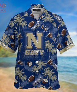 Navy Midshipmen Hawaiian Shirt Ver 3