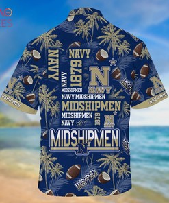 Navy Midshipmen Hawaiian Shirt Ver 3