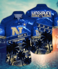 Navy Midshipmen NCAA Flower Hawaii Shirt For Fans Ver 22