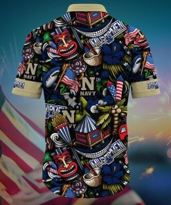 Navy Midshipmen NCAA Flower Hawaii Shirt For Fans Ver 25