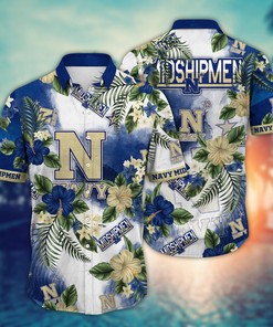 Navy Midshipmen NCAA Flower Hawaii Shirt For Fans Ver 28