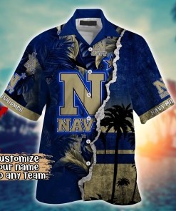Navy Midshipmen NCAA Flower Hawaii Shirt For Fans Ver 32