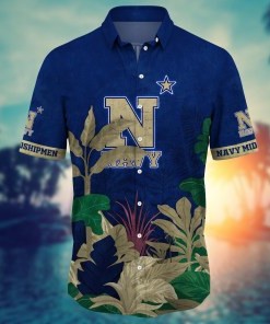 Navy Midshipmen NCAA Flower Hawaii Shirt For Fans Ver 5