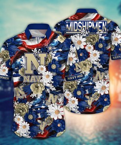 Navy Midshipmen NCAA Hawaii Shirt Ver 3