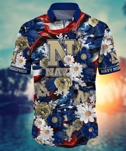 Navy Midshipmen NCAA Hawaii Shirt Ver 3