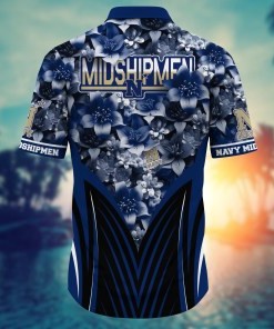 Navy Midshipmen NCAA Hawaiian Shirt, Aloha Shirt Ver 2