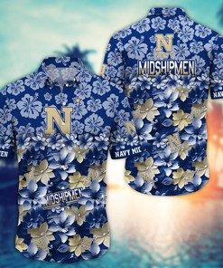 Navy Midshipmen NCAA Hawaiian Shirt Gift For Fan