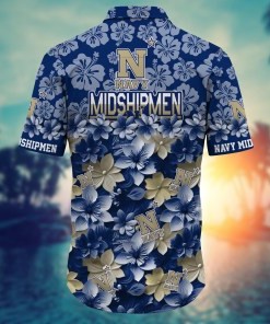 Navy Midshipmen NCAA Hawaiian Shirt Gift For Fan
