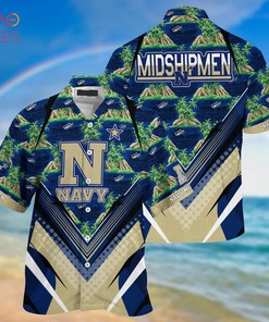 Navy Midshipmen Summer Hawaiian Shirts for Fans Ver 1