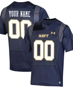 Navy Midshipmen Under Armour Custom Replica Jersey - Navy Custom Jerseys Ncaa