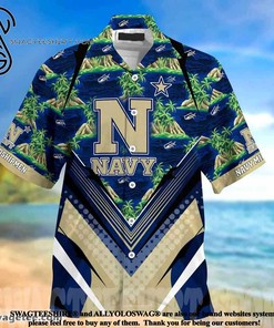 Navy Midshipmen for Sports Fans This Season Summer Beach Hawaiian Shirt