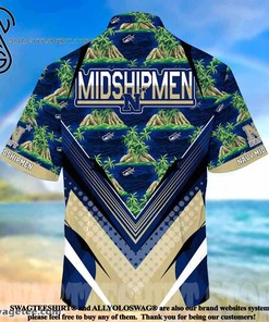 Navy Midshipmen for Sports Fans This Season Summer Beach Hawaiian Shirt