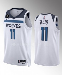 Naz Reid 11 Minnesota Timberwolves 2022-23 Association Edition White Men Jersey Swingman