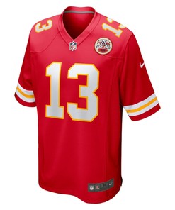 Nazeeh Johnson Kansas City Chiefs Game Player Jersey - Red