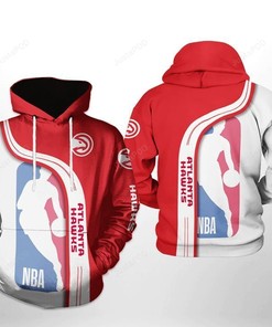 Nba Atlanta Hawks 3D Hoodie Zip Hoodie Style 01