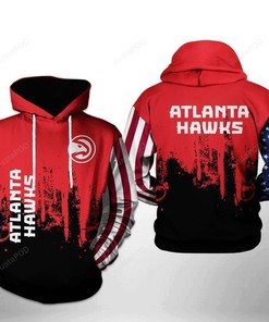 Nba Atlanta Hawks 3D Hoodie Zip Hoodie Style 02