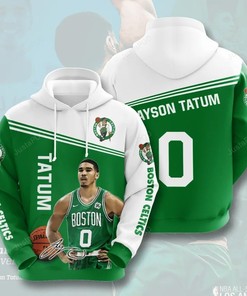 Nba Boston Celtics 3D Hoodie Zip Hoodie Style 02