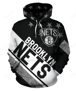 Nba Brooklyn Nets 3D Hoodie Zip Hoodie Style 04