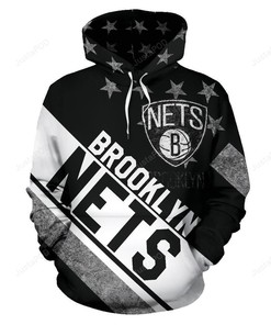 Nba Brooklyn Nets 3D Hoodie Zip Hoodie Style 04