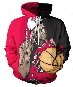 Nba Chicago Bulls 3D Hoodie Zip Hoodie Style 01