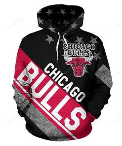 Nba Chicago Bulls 3D Hoodie Zip Hoodie Style 02