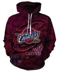 Nba Cleveland Cavaliers 3D Hoodie Zip Hoodie Style 01