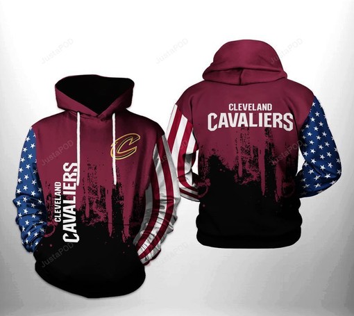 Nba Cleveland Cavaliers 3D Hoodie Zip Hoodie Style 02
