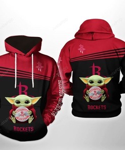 Nba Houston Rockets 3D Hoodie Zip Hoodie Style 01