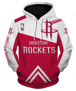 Nba Houston Rockets 3D Hoodie Zip Hoodie Style 02