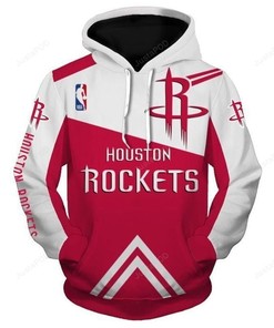Nba Houston Rockets 3D Hoodie Zip Hoodie Style 02