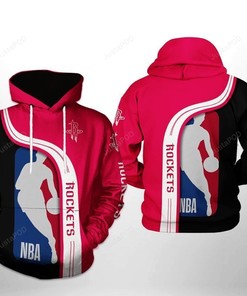 Nba Houston Rockets 3D Hoodie Zip Hoodie Style 03