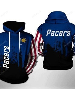 Nba Indiana Pacers 3D Hoodie Zip Hoodie Style 02