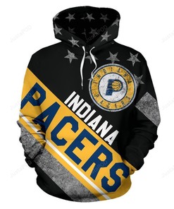 Nba Indiana Pacers 3D Hoodie Zip Hoodie Style 04