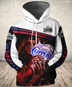 Nba Los Angeles Clippers 3D Hoodie Zip Hoodie Style 01