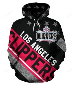 Nba Los Angeles Clippers 3D Hoodie Zip Hoodie Style 06