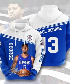 Nba Los Angeles Clippers 3D Hoodie Zip Hoodie Style 07