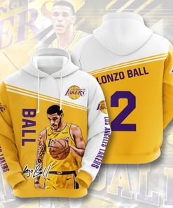 Nba Los Angeles Lakers 3D Hoodie Zip Hoodie Style 02