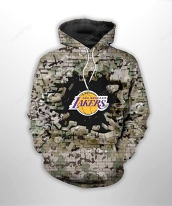 Nba Los Angeles Lakers 3D Hoodie Zip Hoodie Style 03