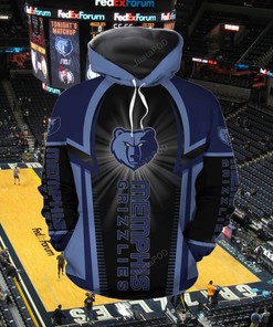 Nba Memphis Grizzlies 3D Hoodie Zip Hoodie Style 05