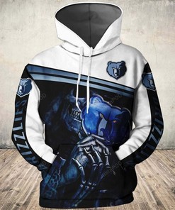 Nba Memphis Grizzlies 3D Hoodie Zip Hoodie Style 07