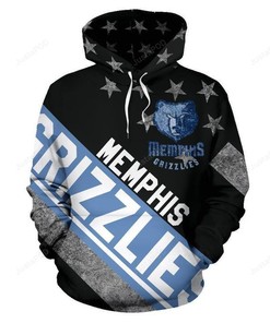 Nba Memphis Grizzlies 3D Hoodie Zip Hoodie Style 08