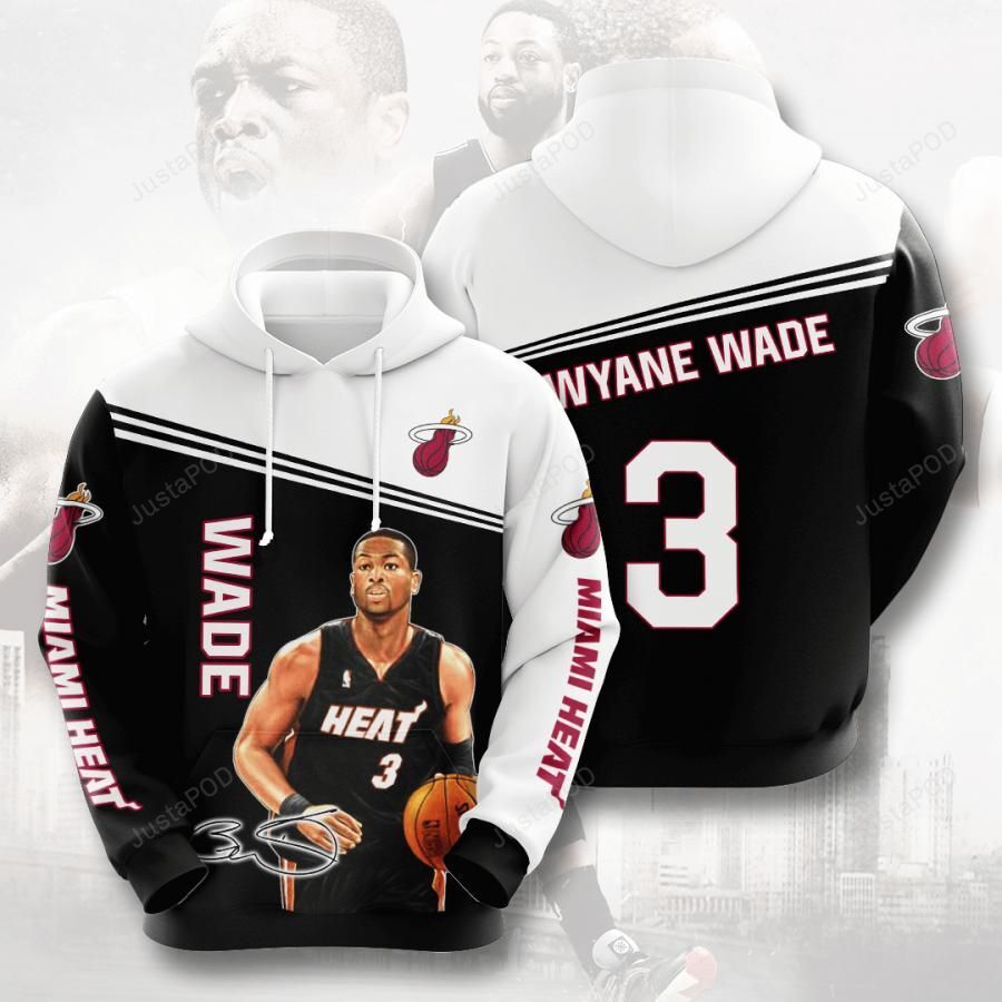 Nba Miami Heat 3D Hoodie Zip Hoodie Style 03